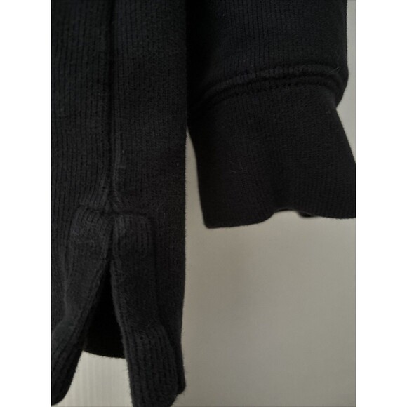 Polo Ralph Lauren Black Quarter Zip Pullover Estate Rib Sweater XXL Designer Y2K - Picture 7 of 7